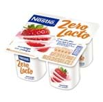 Iogurte Polpa Nestle 360g com Ped Zero Lactose Morango