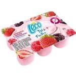Iogurte Sabor Frutas Vermelhas Leco 540g