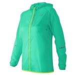 Jaqueta New Balance Lite Packable Jacket Feminina Verde - M