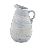 Jarra de Ceramica Cinza e Azul 30cm Espressione