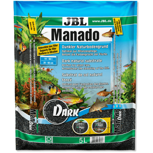 Jbl Manado Dark Substrato Escuro P/ Aquario Plantado. 5l