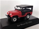 Jeep: Willys CJ5 (1963) - Vermelho/Preto - 1:43 - Ixo 130176