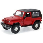 Jeep Wrangler 2007 Jada Toys 1:24 Vermelho