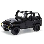 Jeep Wrangler 1992 Jada Toys 1:24 Preto