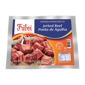 Jerked Beef Friboi Ponta de Agulha 500g