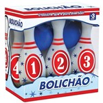 Jogo de Boliche com 6 Pinos e 2 Bolinhas Bolichão 9148 - Rosita
