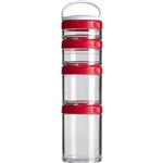 Jogo de Compartimentos Gostak Vermelho 350ml - Blender Bottle