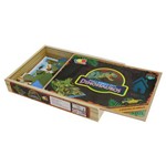 Jogo de Montar Parque dos Dinossauros Iob Brinquedos de Madeira