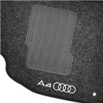 Jogo de Tapete Carpete Audi A4 2008 a 2012 Preto - 5 Peças (Personalizado)