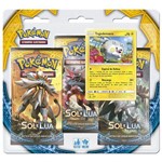 Jogo Pokémon Triplo Blister Sol e Lua Togedemaru - Copag 97433