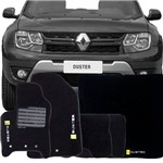 Jogo Tapete Carpete Confort Completo + Porta Malas Nova Renault Duster 2016 em Diante