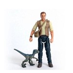 Jurassic World Figura Owen e Baby Blue - Fmm00 - Mattel