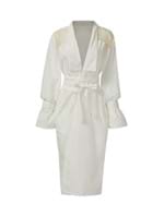 Kimono com Transparência e Faixa Cinto Off White Tamanho PP/P