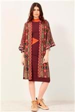 Kimono Dress To Est. Pisac - Multicolorido