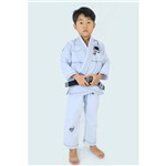 Kimono Jiu Jitsu Kvra Alfa Branco Infantil