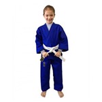 Kimono Judo Gi / Jiu-jitsu - Reforçado- Infantil - Azul - Pretorian .