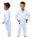 Kimono Karate Sarja Reforçado- Branco - Infantil - Naja