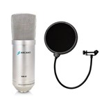 Kit 01 Microfone Arcano Am-01 (st-01) + 01 Pop Filter Amf1