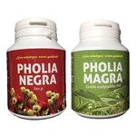 Kit 1 Pholia Negra + 1 Pholia Magra - 60 Cáps Cada Frasco