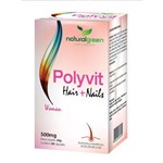 Polyvit Woman Vitaminas para Cabelos e Unhas com 60 Cápsulas