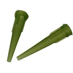 Kit 10 Agulhas Plásticas Slip Seringa Luer Lock | Verde 18 Gramas