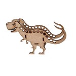 Kit 10 Porta Lápis em Formato de Dinossauro T-Rex