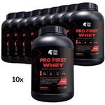 Kit 10x Pro First Whey Concentrate 900g - Espartanos