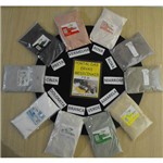 Kit de Argila com 11 Cores Diferentes Esterilizada Natural Pura Estética Completo