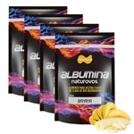 Kit 4 Albumina Refil 500g Banana - Naturovos