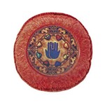 Kit 5 Almofadas Decorativa para Sala Mandala Vermelho 40cm