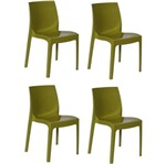 Kit 4 Cadeiras Ice Verde OR Design