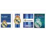 Kit 4 Cadernos Espiral Real Madrid 96 Folhas