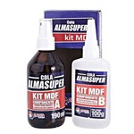 Kit 4 Super Cola Almasuper Kit Mdf com Catalizador