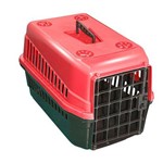 Kit 5 Caixas de Transporte N3 Cachorro Gato Media Vermelhas