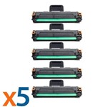 Kit 5 Toners para Samsung ML 2010 | SCX 4521F | ML 1610 Compatível
