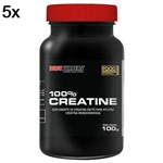 Kit 5X 100% Creatine - 100g - BodyBuilders