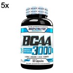 Kit 5X BCAA 3000 - 50 Cápsulas - Body Nutry