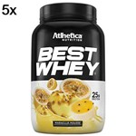 Kit 5X Best Whey - 900g Mousse de Maracujá - Atlhetica Nutrition