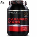Kit 5X Carnpro Mass - 1500g Baunilha - Probiótica