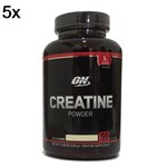 Kit 5X Creatine Powder - 150g Sem Sabor - Optimum Nutrition