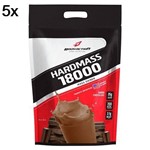 Kit 5X Hard Mass 18000 - 3000g Chocolate - BodyAction