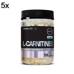 Kit 5X L-Carnitine - 120 Cápsulas - Probiótica