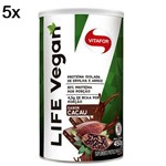 Kit 5X Life Vegan - 450g Cacau - Vitafor