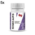Kit 5X Simcaps - 30 Cápsulas - Vitafor