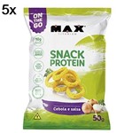 Kit 5X Snack Protein - 50g Cebola Slasa - Max Titanium