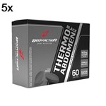 Kit 5X Thermo Abdomen Black - 60 Tabletes - BodyAction