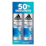 Kit Adidas Desodorante Aerosol Masculino Climacool 91g 2 Unidades