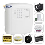 Kit Alarme Residencial Casa Comercial ECP Sem Fio com Bateria