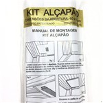 Kit Alçapão Forro PVC Agilize 60x60cm Branco Gelo