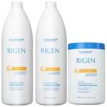 Kit Alfaparf Rigen Tamarind Extract Hydrating Shampoo 1000ml + Condicionador 1000ml + Máscara 1000ml